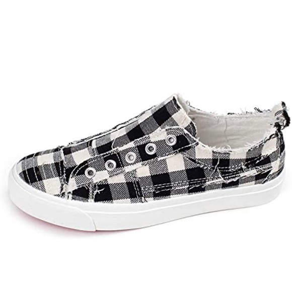 Corkys Shoes Corkys Babalu Youth Girls Slip On Sneakers In Black